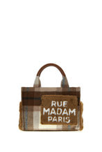 Carica l&#39;immagine nel visualizzatore di Gallery, STANFORDMINITOTE-CHECKBROWN - borsa - Rue Madam
