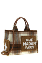 Carica l&#39;immagine nel visualizzatore di Gallery, STANFORDTOTE-CHECKBROWN - borsa - Rue Madam
